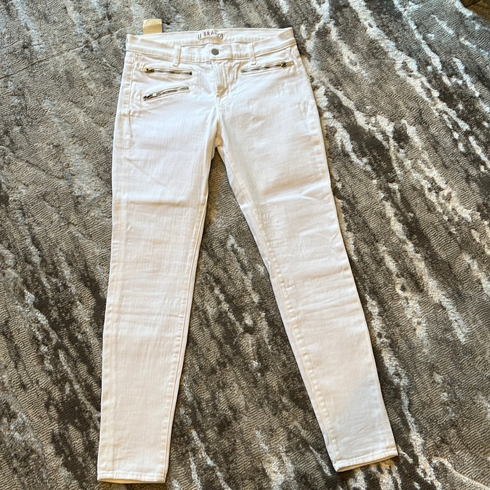 J brand Skinny White jeans